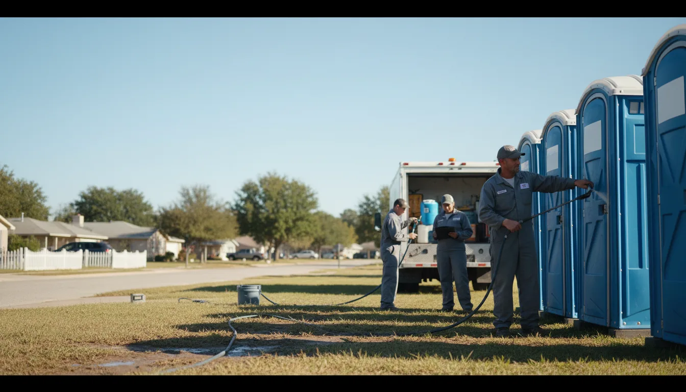 Long-Term Portable Toilet Rental in Pingree Grove, IL near me